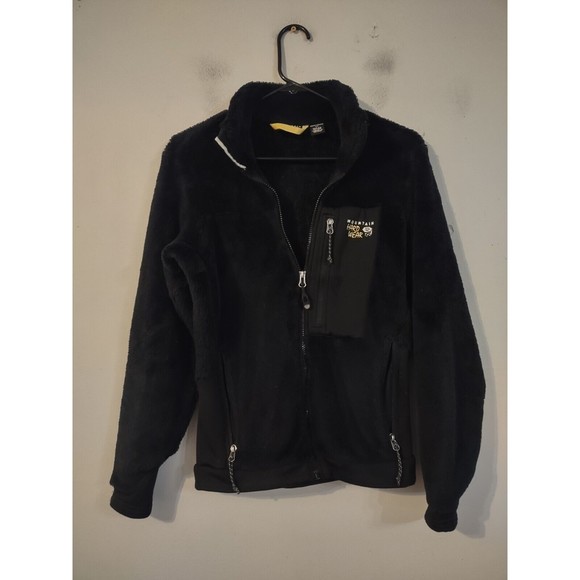 Mountain Hardwear Fleece Full Zip  Jacket Women's Size Small Black - Picture 1 of 8